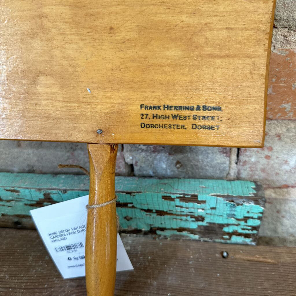 TARJETAS DE MANO VINTAGE DE DORCHESTER, INGLATERRA