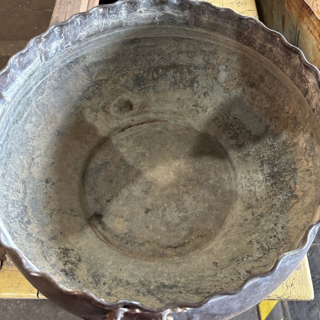 COPPER POT WITH HANDLES