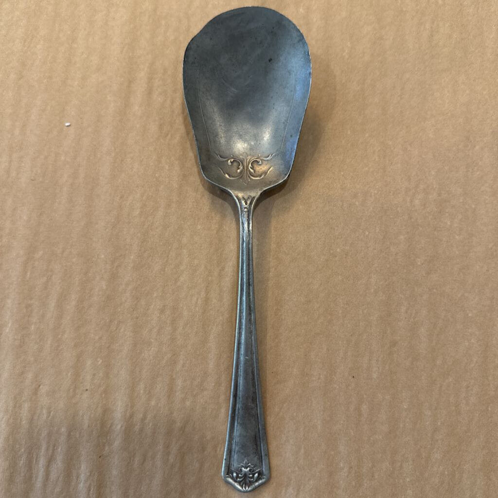 VINTAGE WM A ROGERS NICKEL SILVER SERVING SPOON – The Gathered