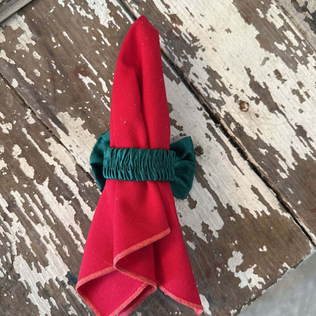 SATIN BOW NAPKIN RING
