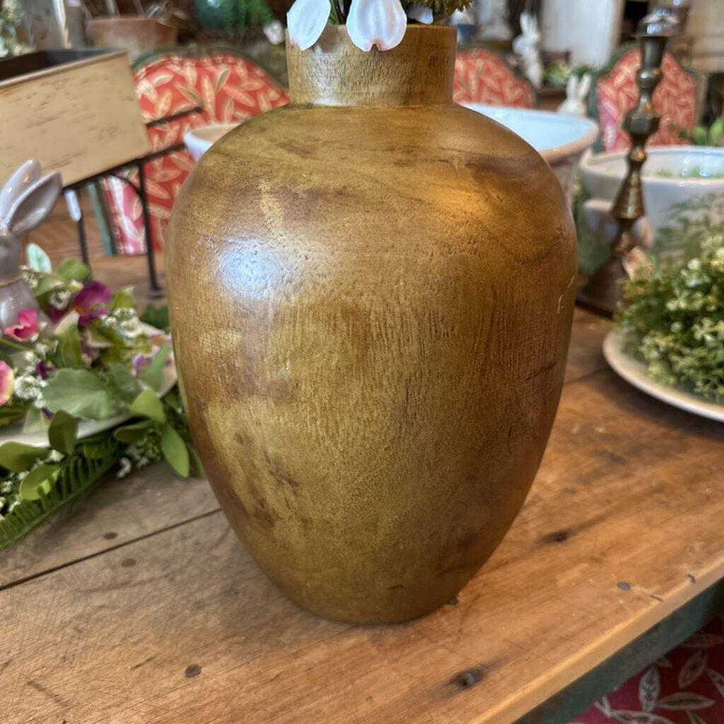 WOOD VASE