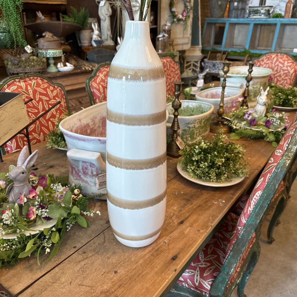 TALL CERAMIC VASE