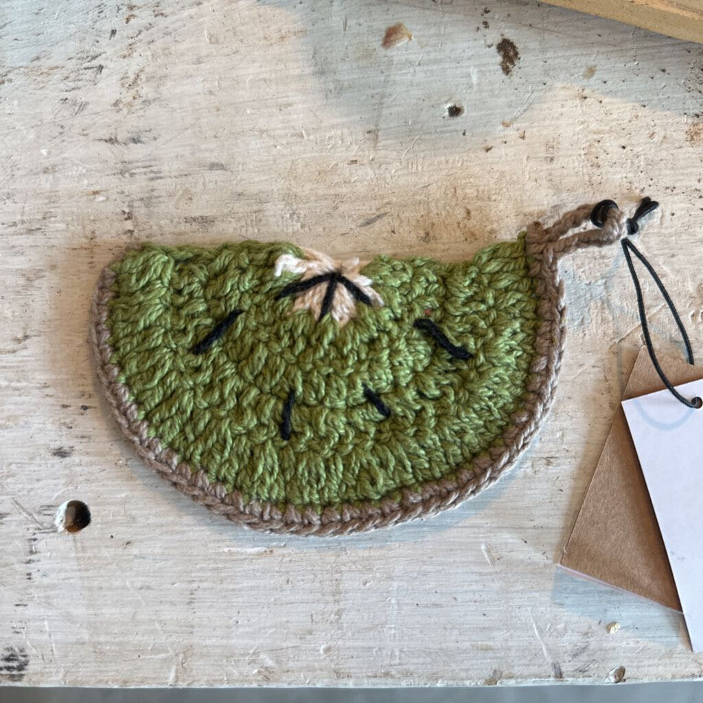 COTTON CROCHETED FRUIT SHAPE DISH SCRUB