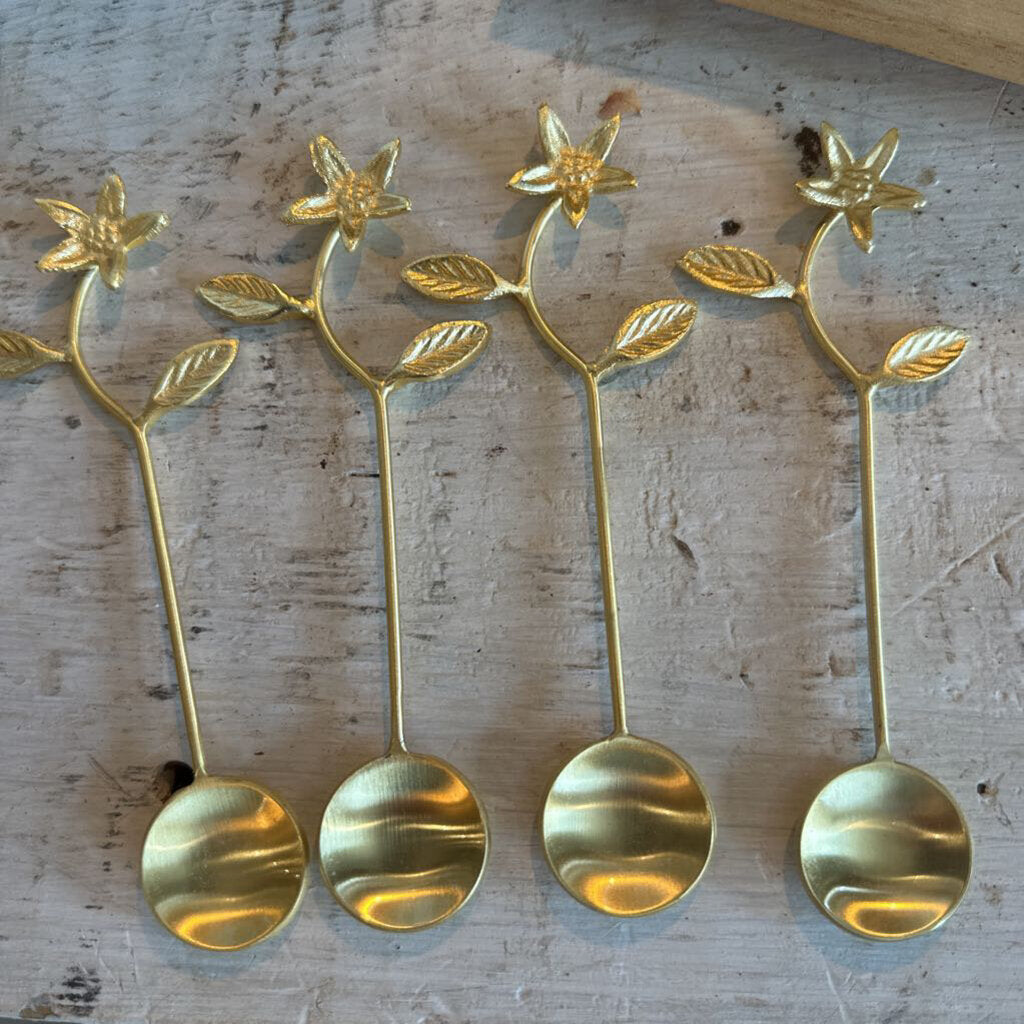 STAINLESS STEEL AND BRASS SPOONS