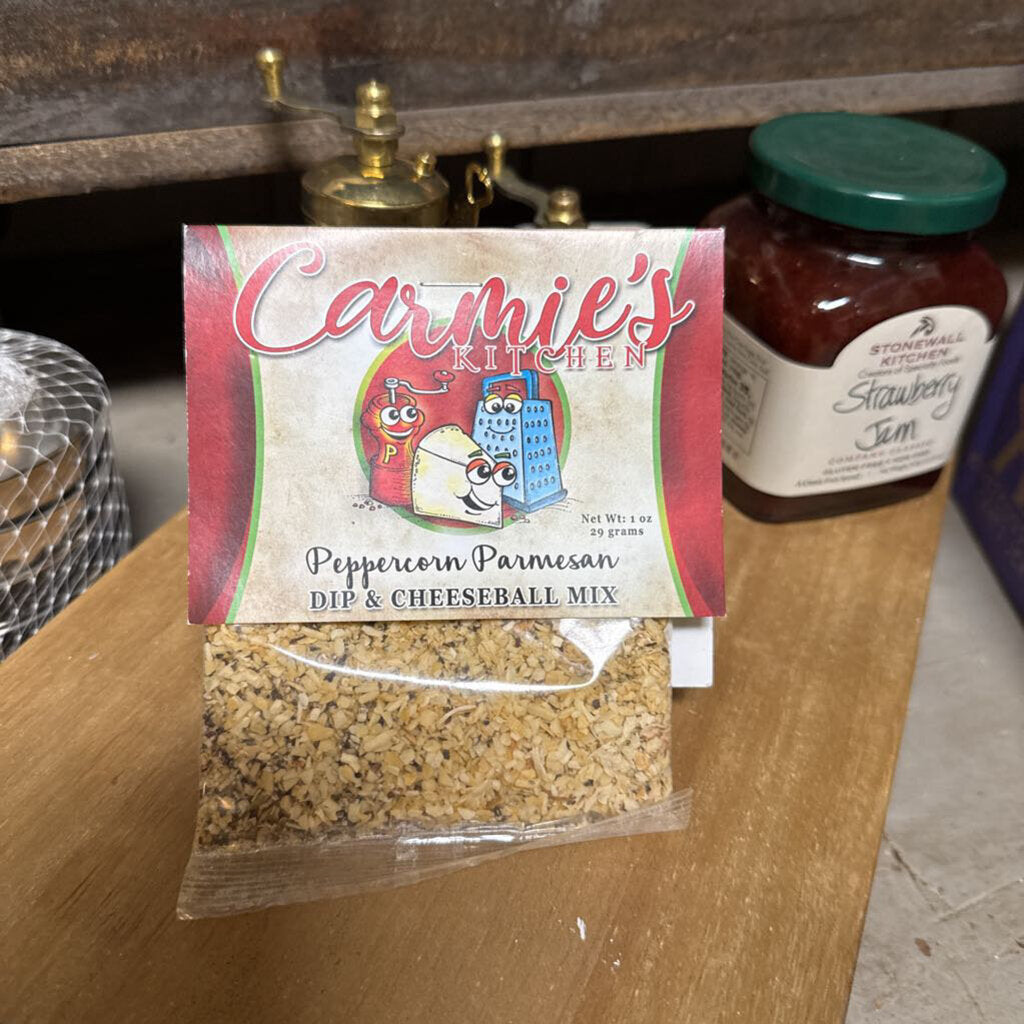 PEPPERCORN PARMESAN DIP AND CHEESEBALL MIX