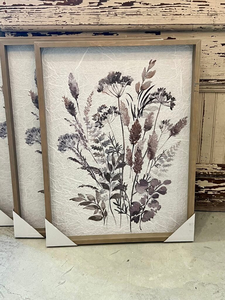 PRESSED FLOWER FRAMED ART
