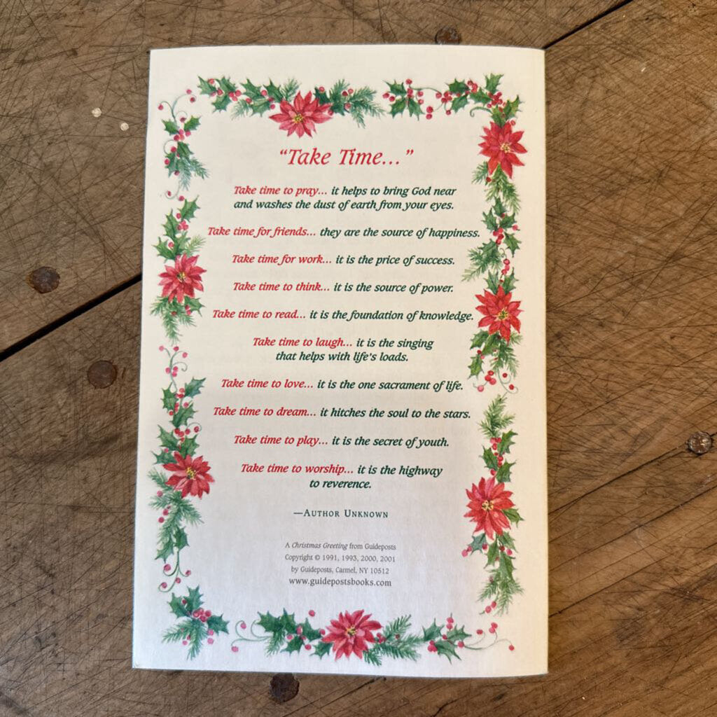 "CHRIST IS SAVIOR" A CHRISTMAS GREETING FROM GUIDEPOSTS PAMPHLET