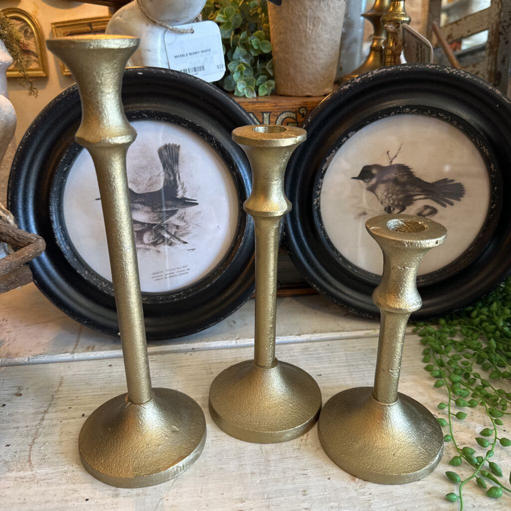 BRASS TAPER STRAIGHT CANDLESTICK