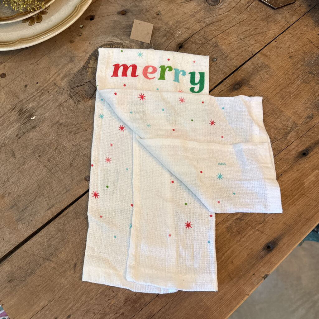 MERRY DISH TOWEL