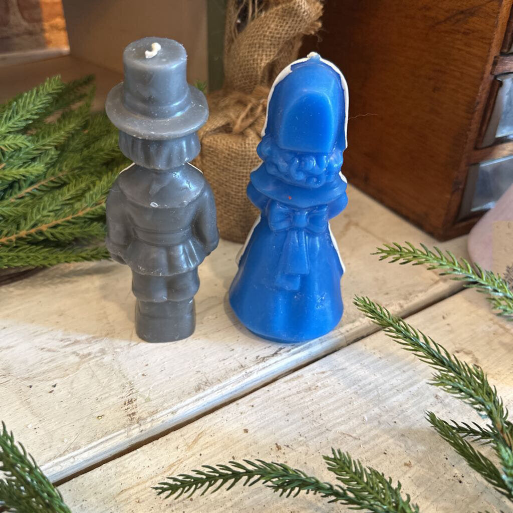 PILGRIM BOY AND GIRL CANDLES
