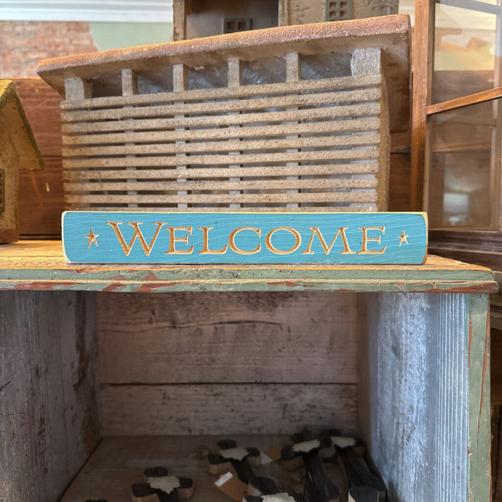 WELCOME SIGN