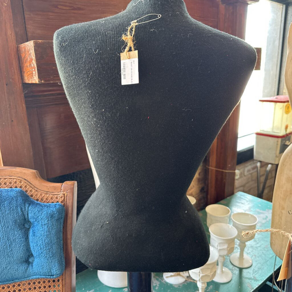BUST ON WOODEN STAND
