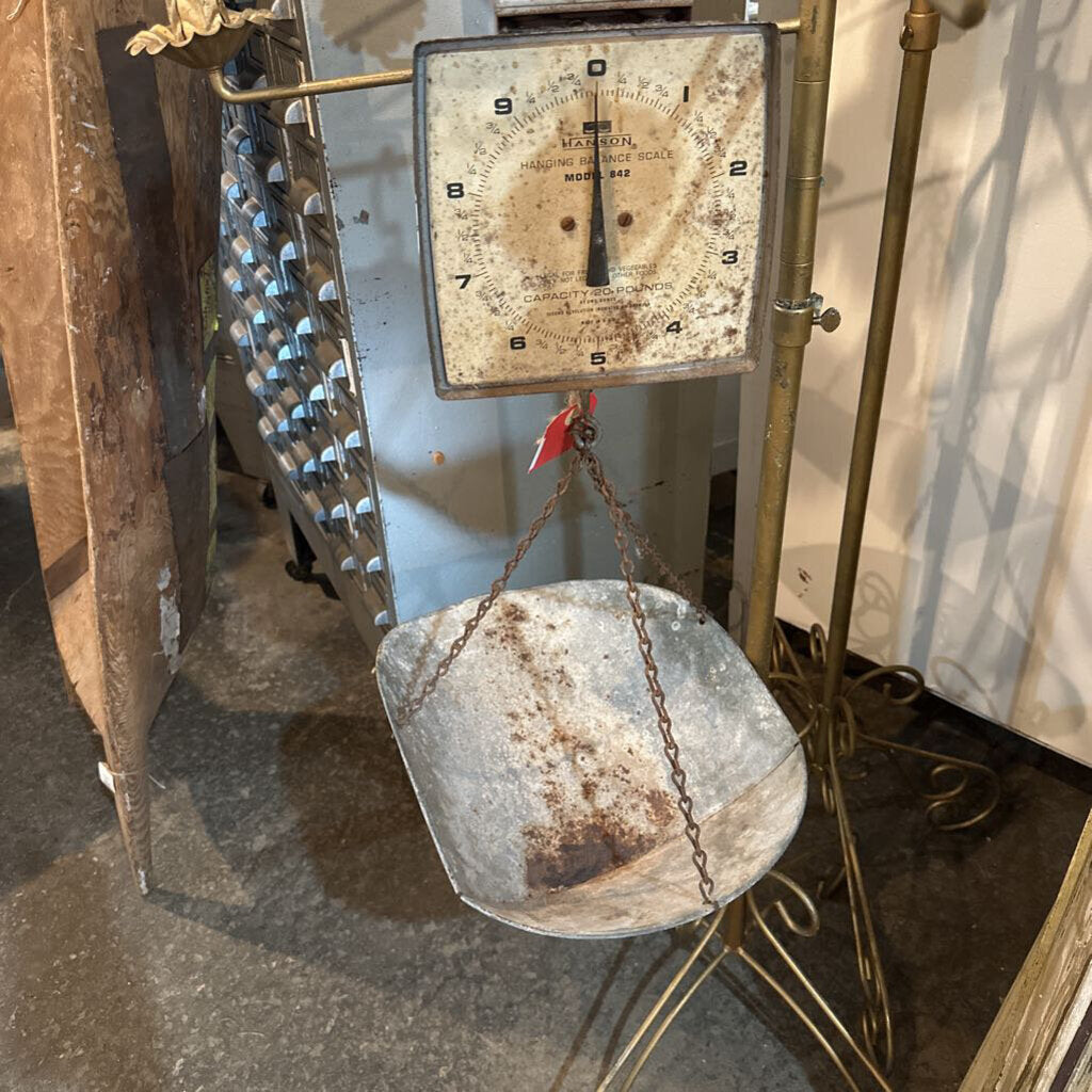 VINTAGE HANSON HANGING BALANCE SCALE