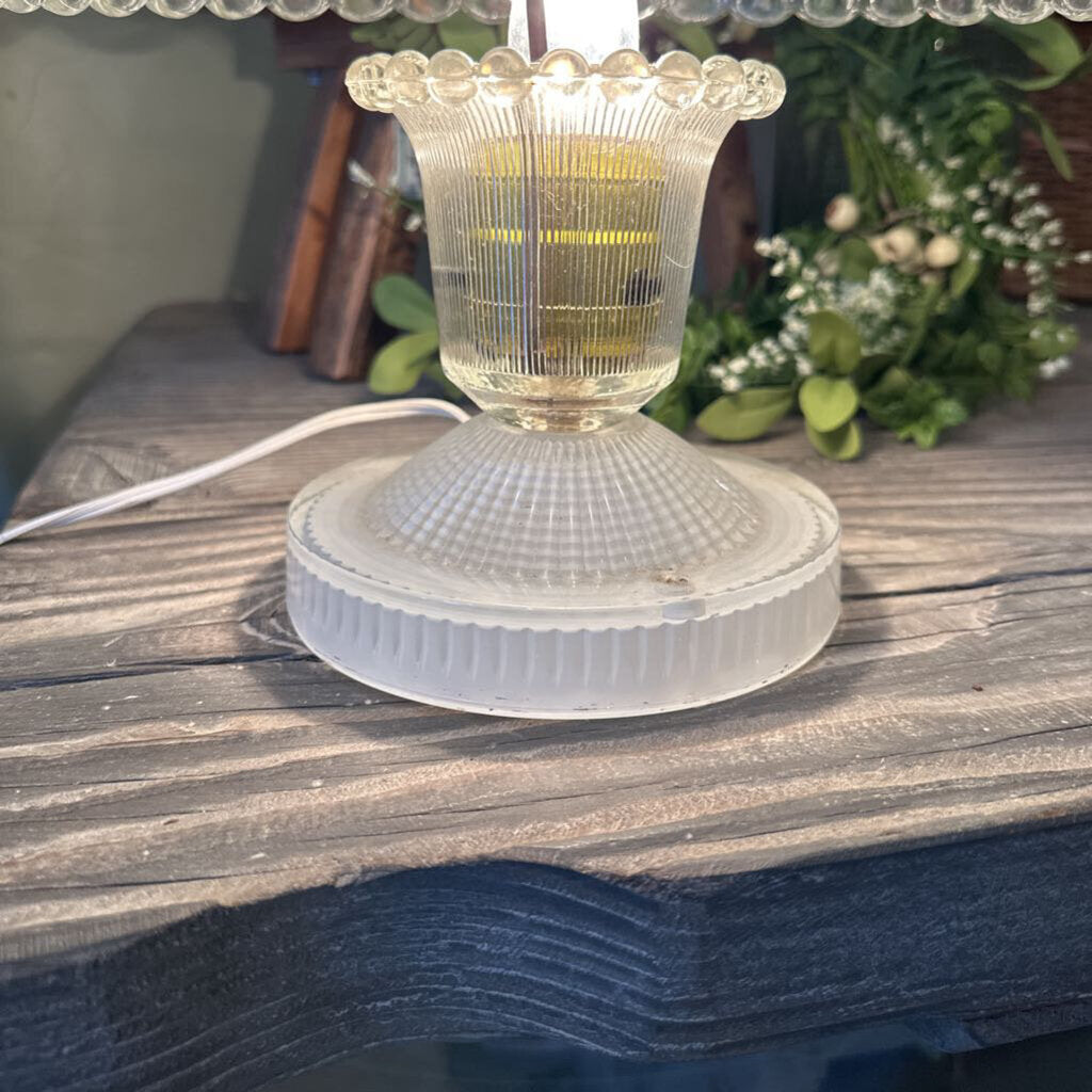 MILK GLASS LAMP