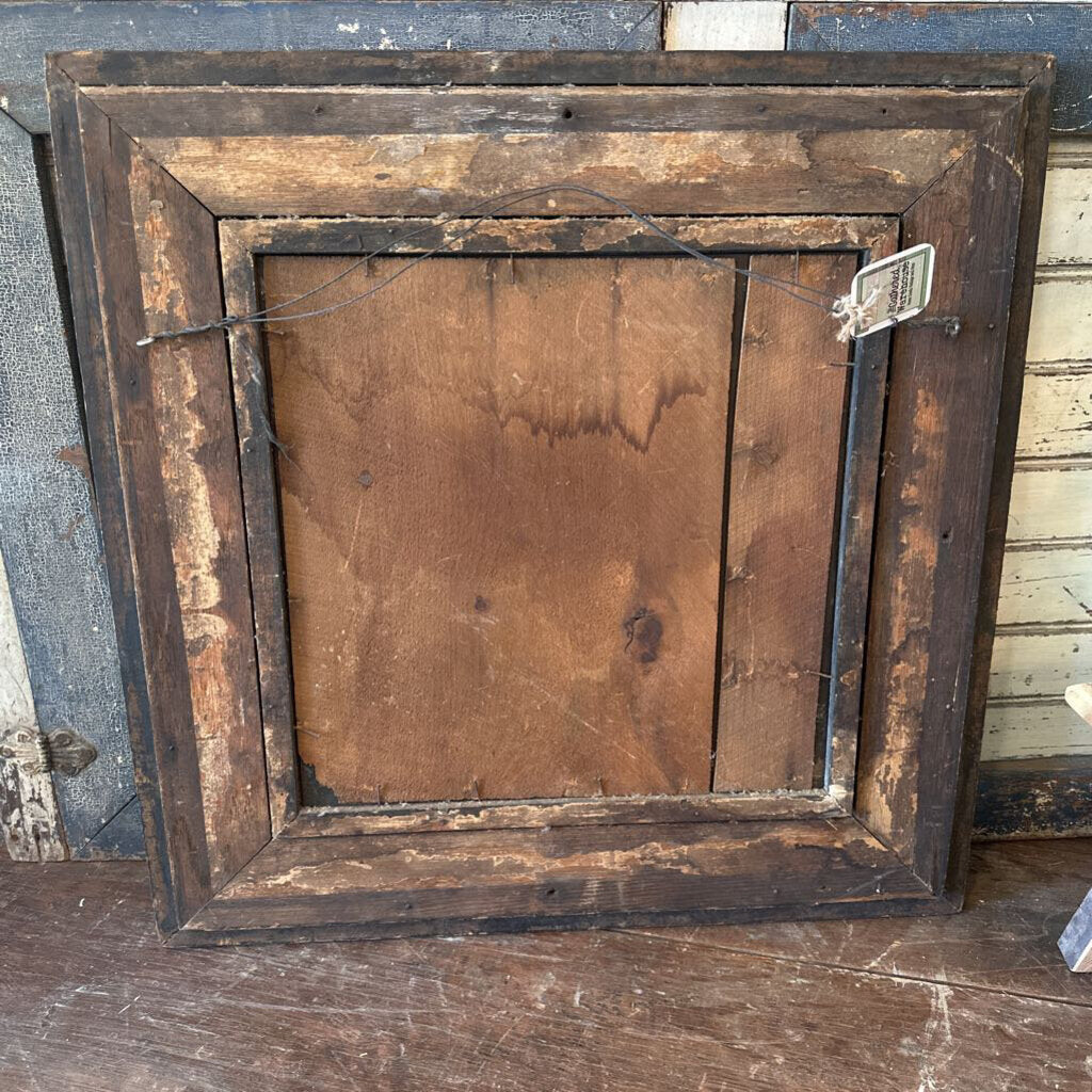 WOODEN MIRROR