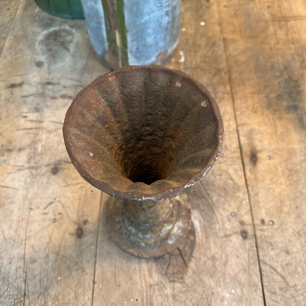 CAST IRON VASE
