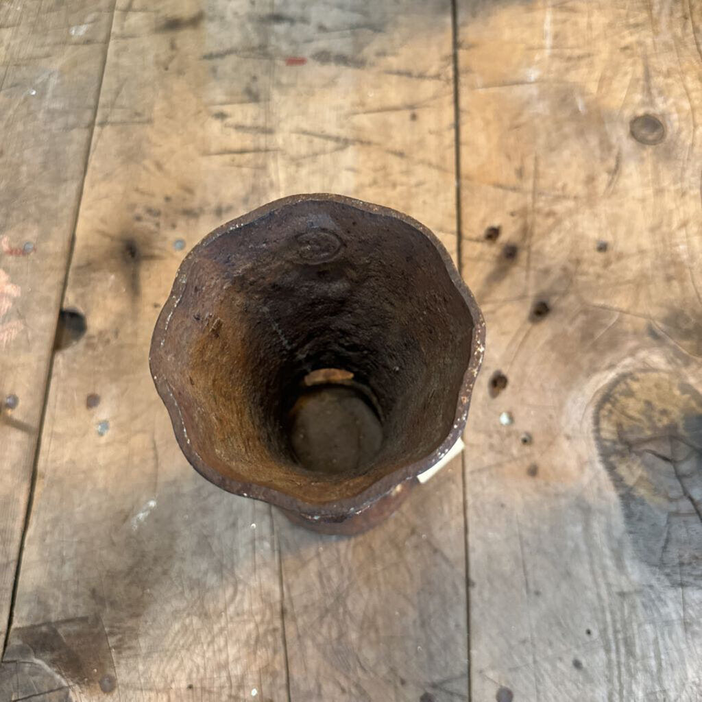 CAST IRON VASE