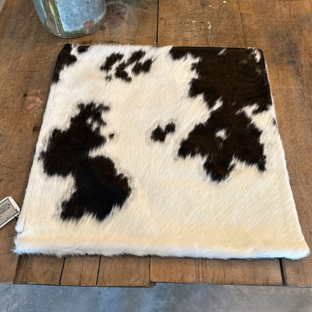 COWHIDE PILLOW COVER