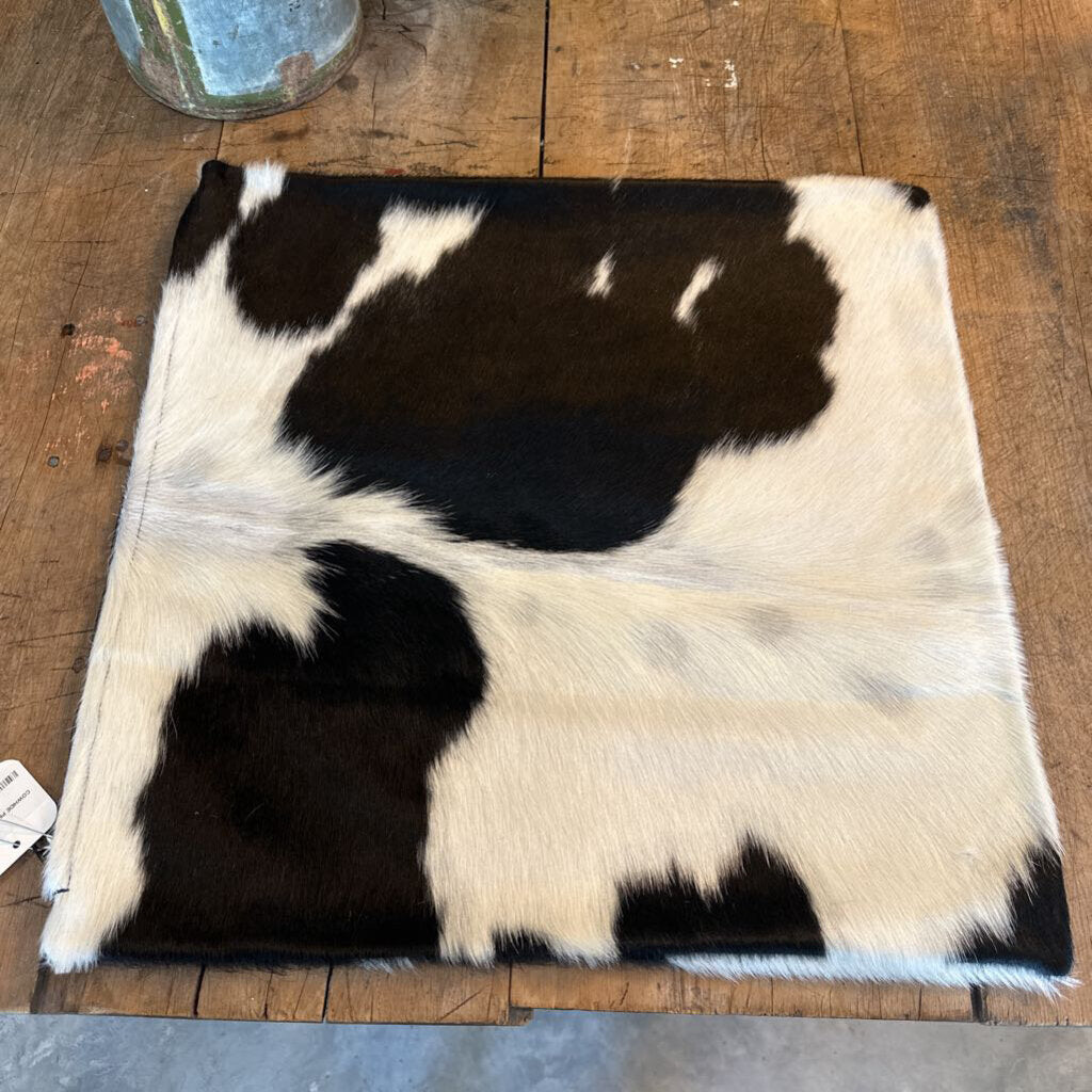 COWHIDE PILLOW COVER