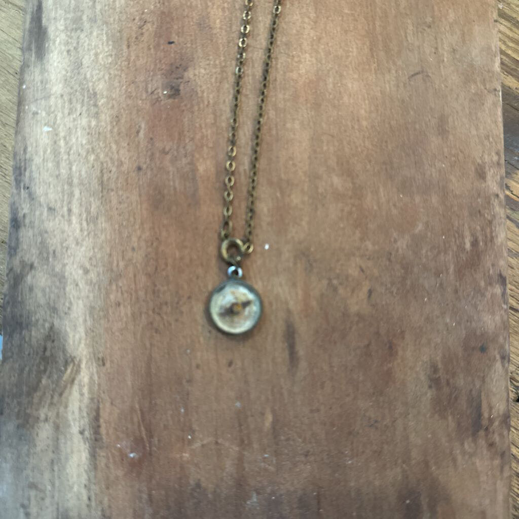 VINTAGE COMPASS NECKLACE