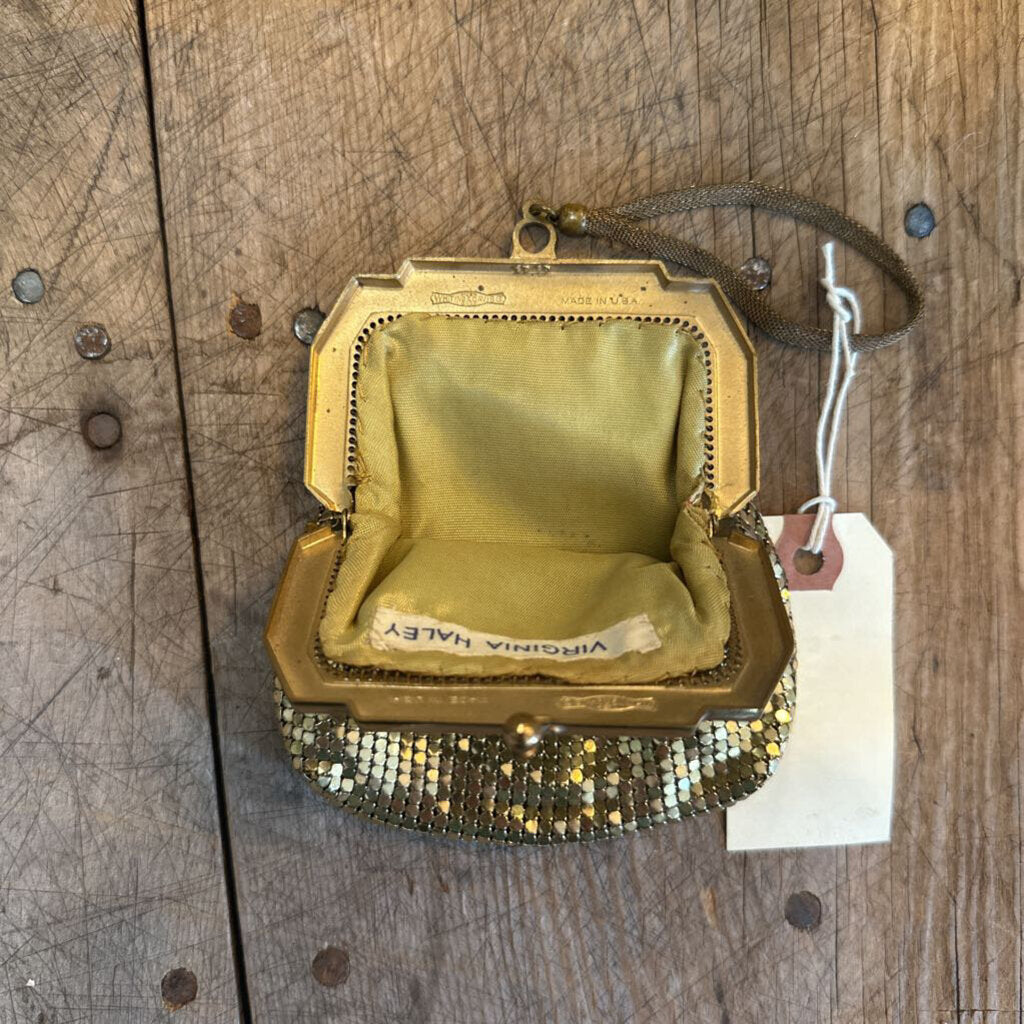 WHITING & DAVIS DESIGNER EVENING BAG