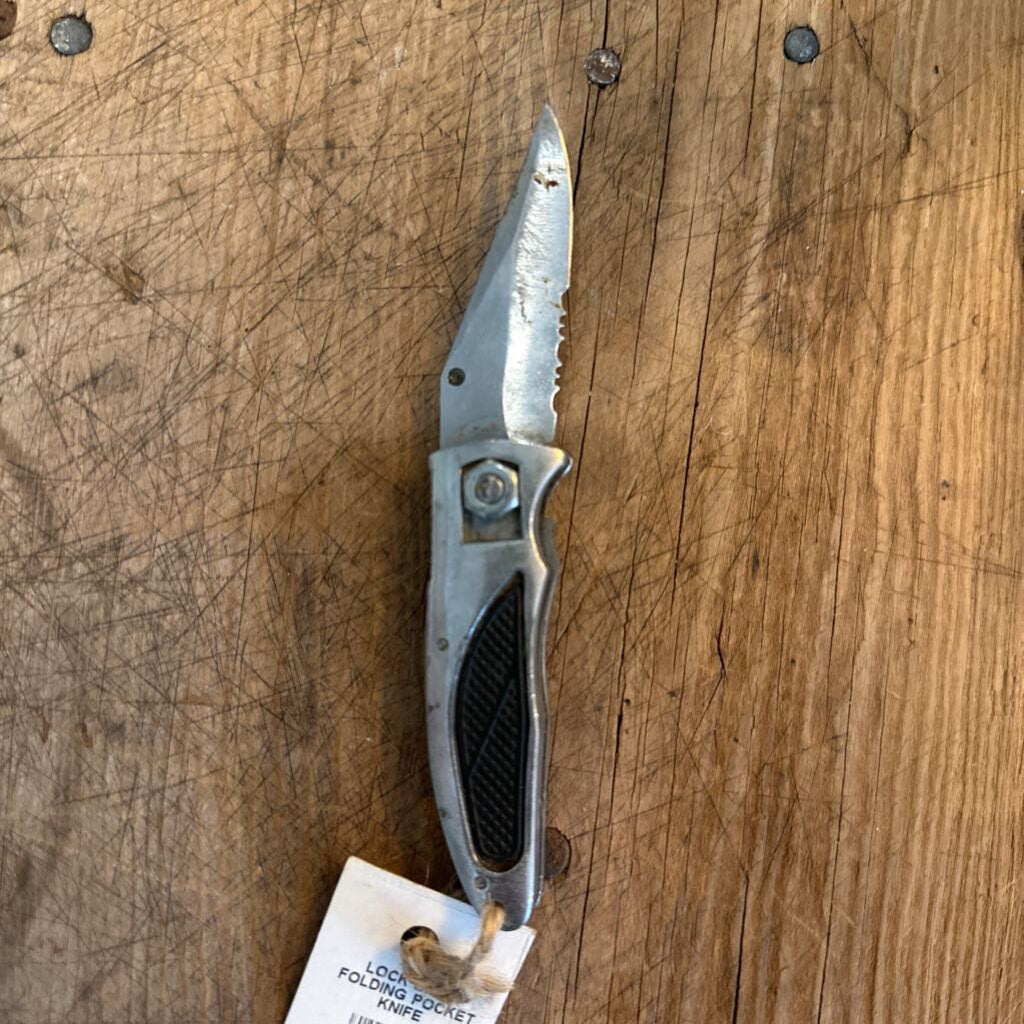 LOCK BACK FOLDING POCKET KNIFE