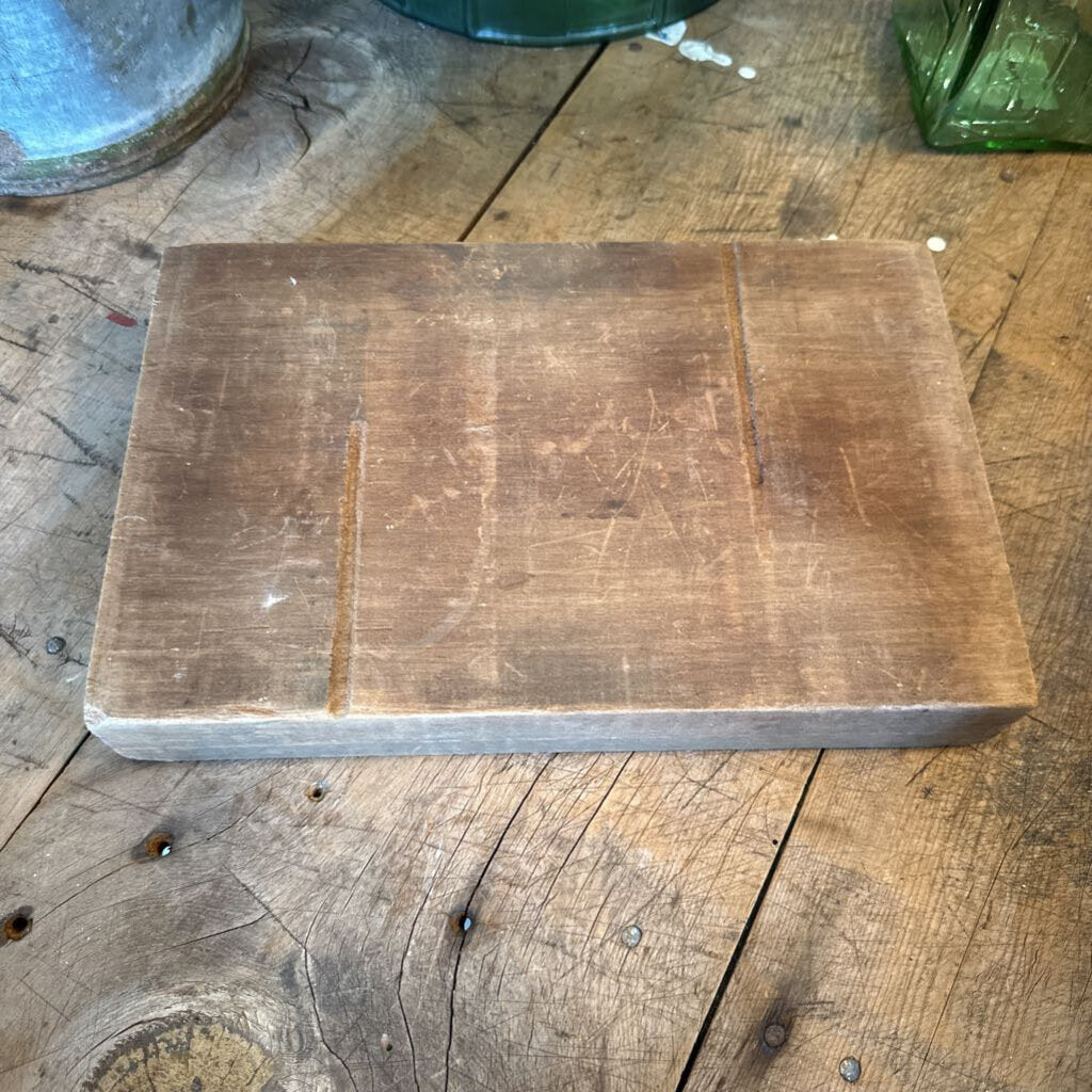 WOODEN CHANGE TRAY