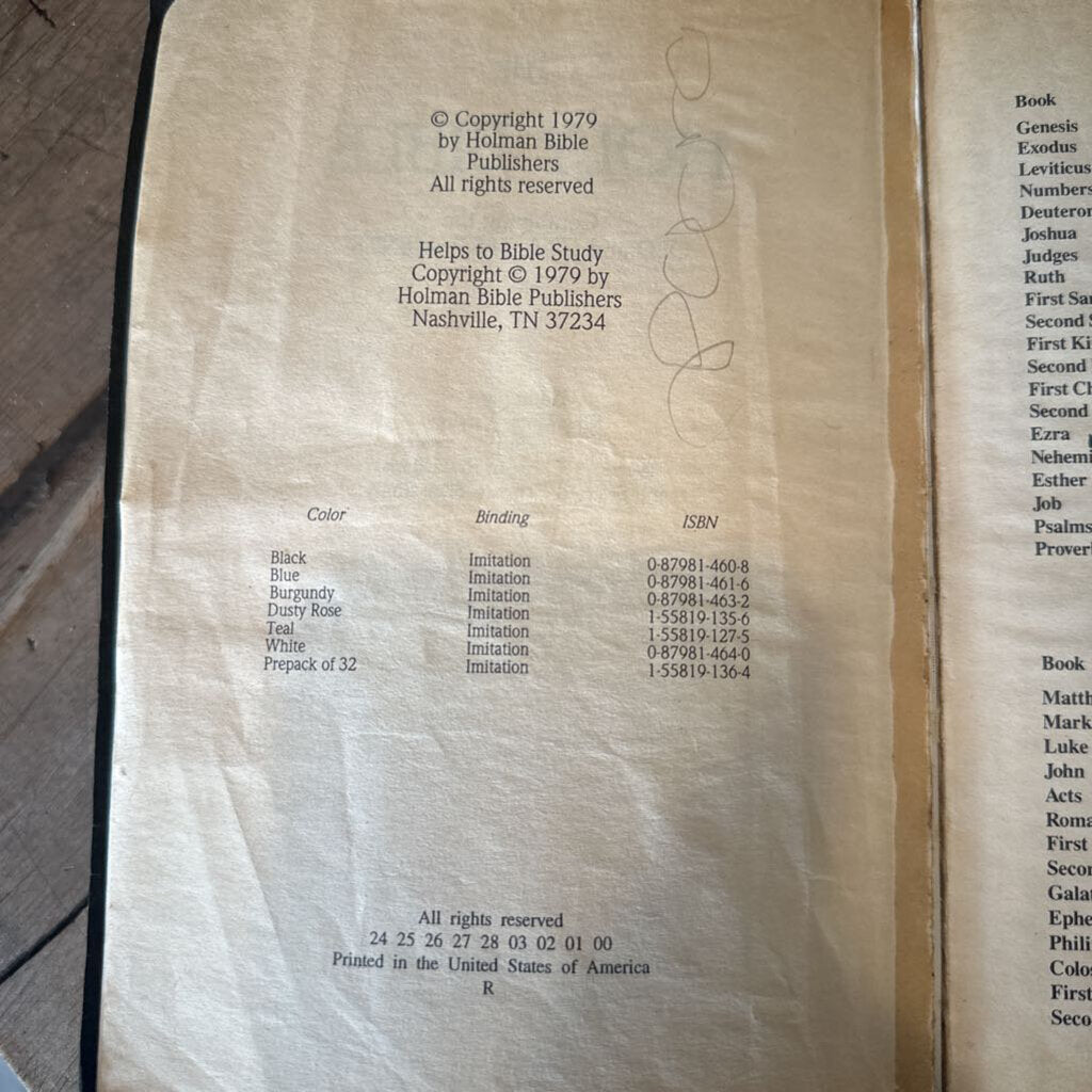 KING JAMES RED LETTER EDITION BIBLE