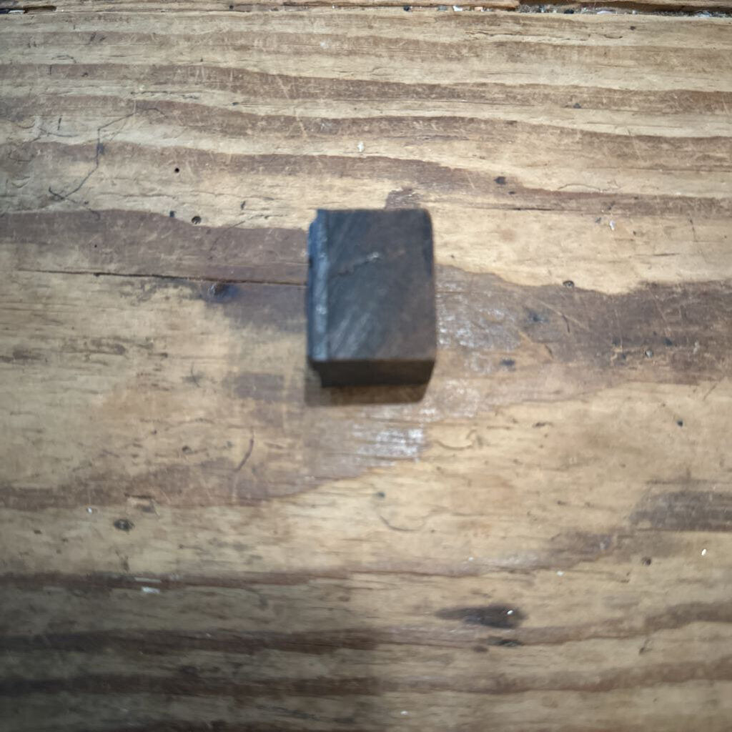 PRINTING BLOCK WITH DANCING COUPLE