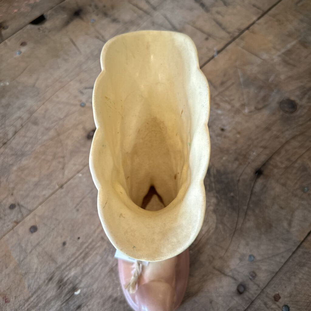 HULL CORNUCOPIA VASE