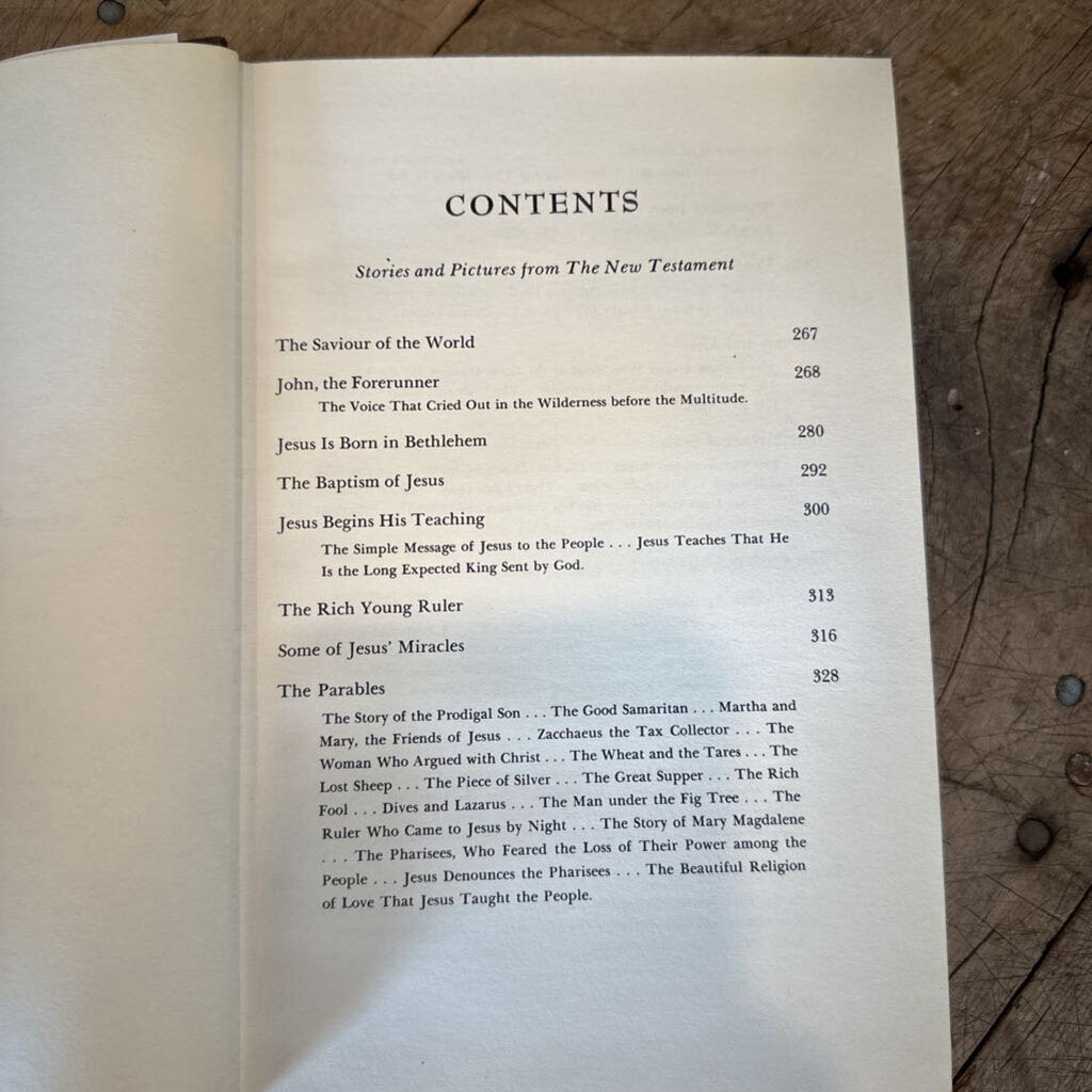 THE BIBLE IN STORY AND PICTURES, NEW TESTAMENT