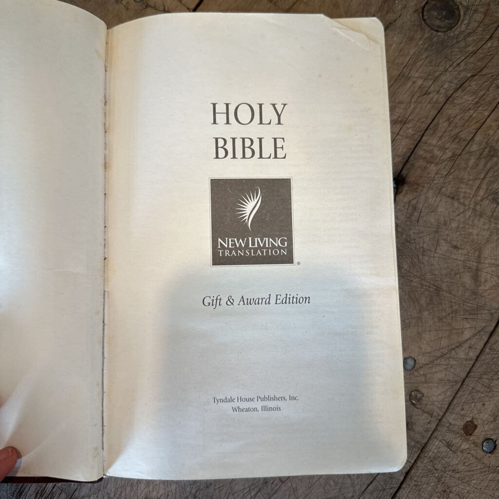NEW LIVING TRANSLATION HOLY BIBLE