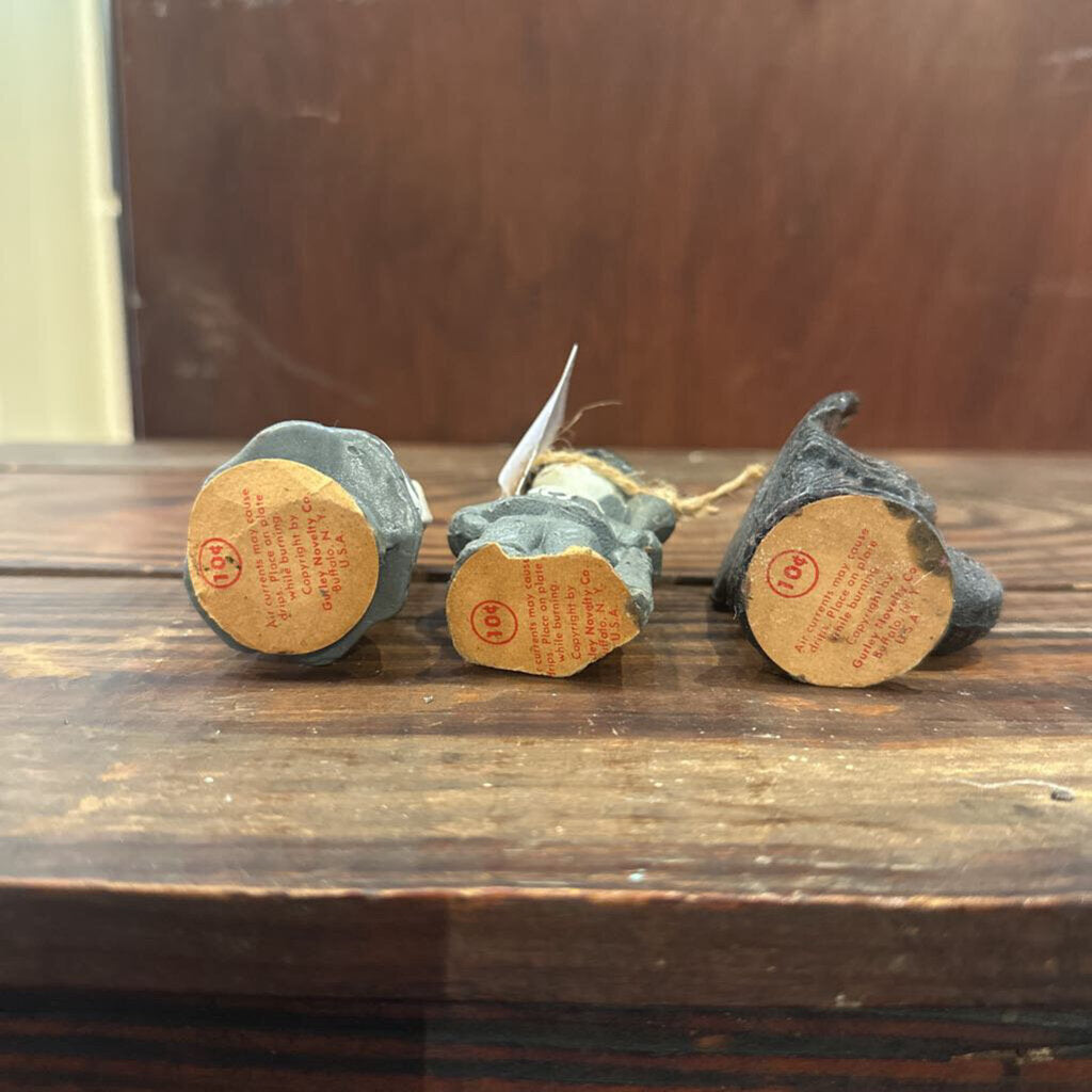 PILGRIM AND TURKEY GURLEY CANDLE SET