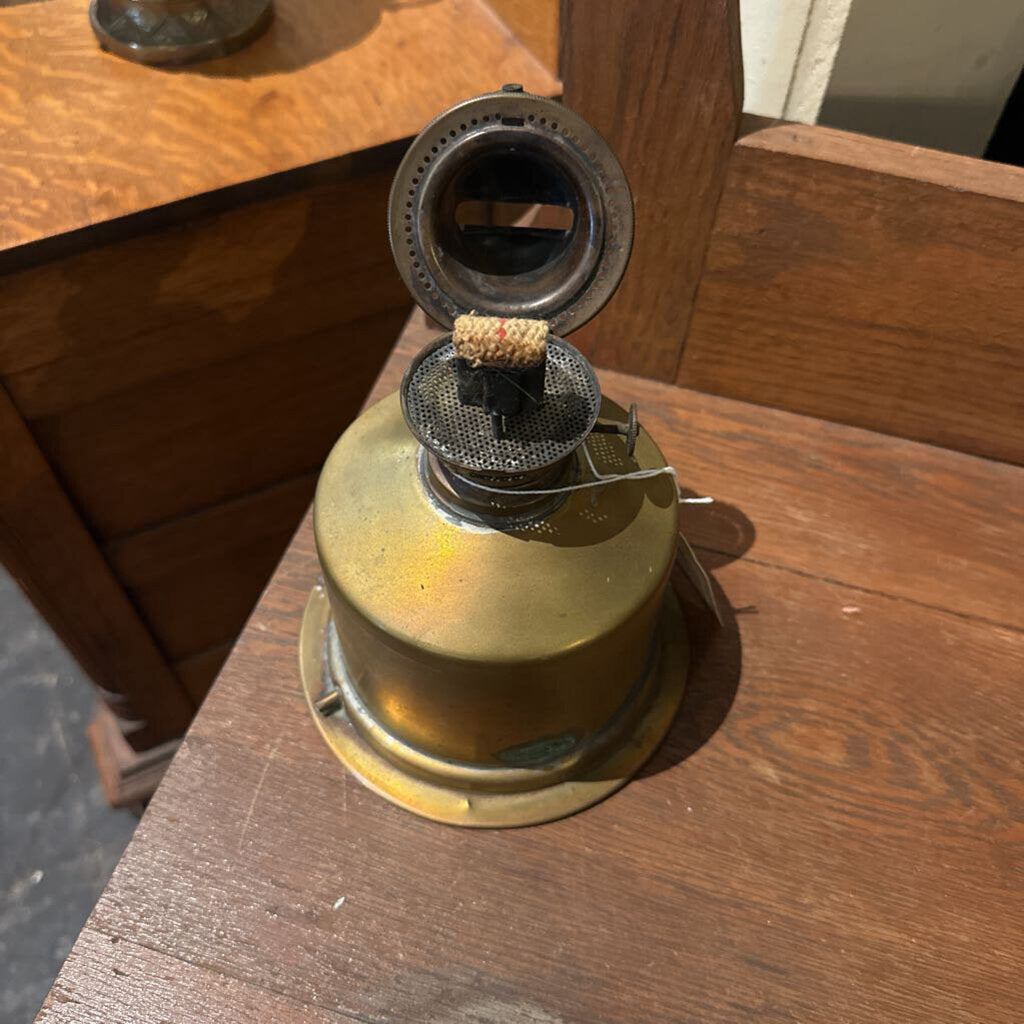 BRASS KEROSENE LAMP BASE