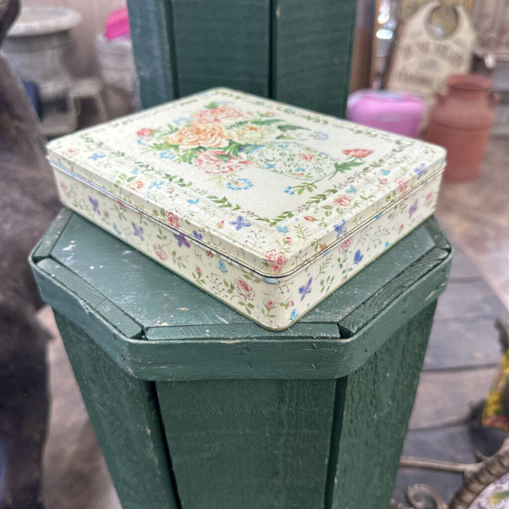 FLORAL TIN