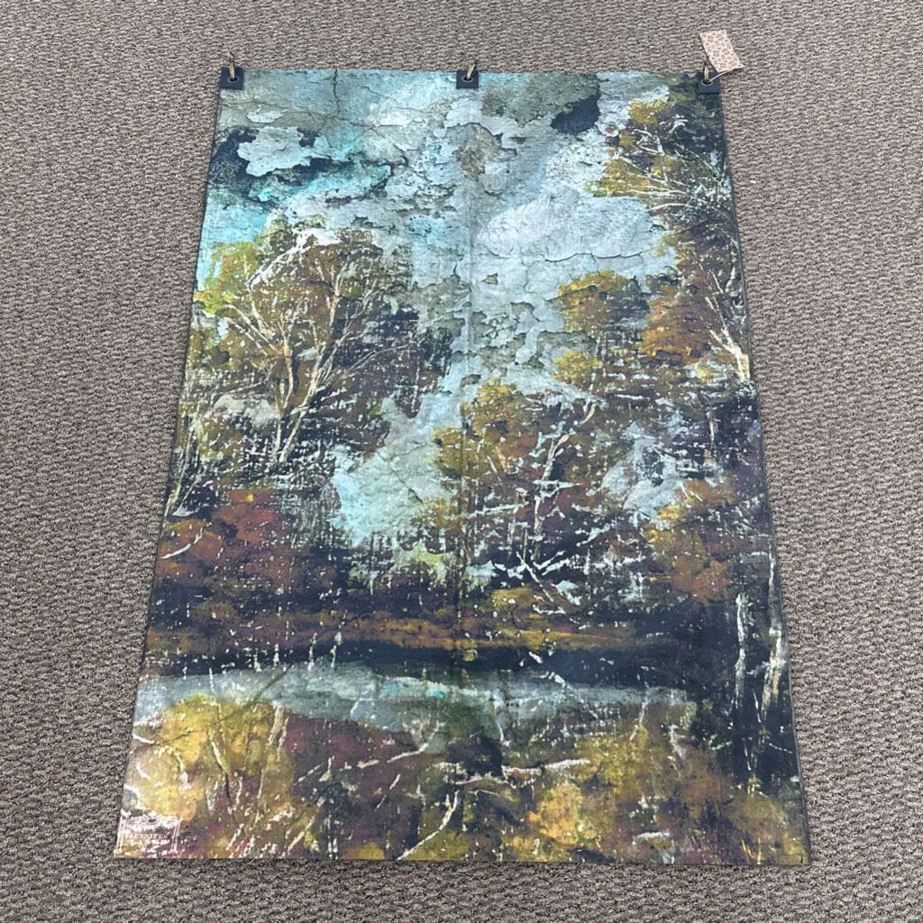 PRINTED BACKDROP ON CANVAS BY JENNIFER LANNE