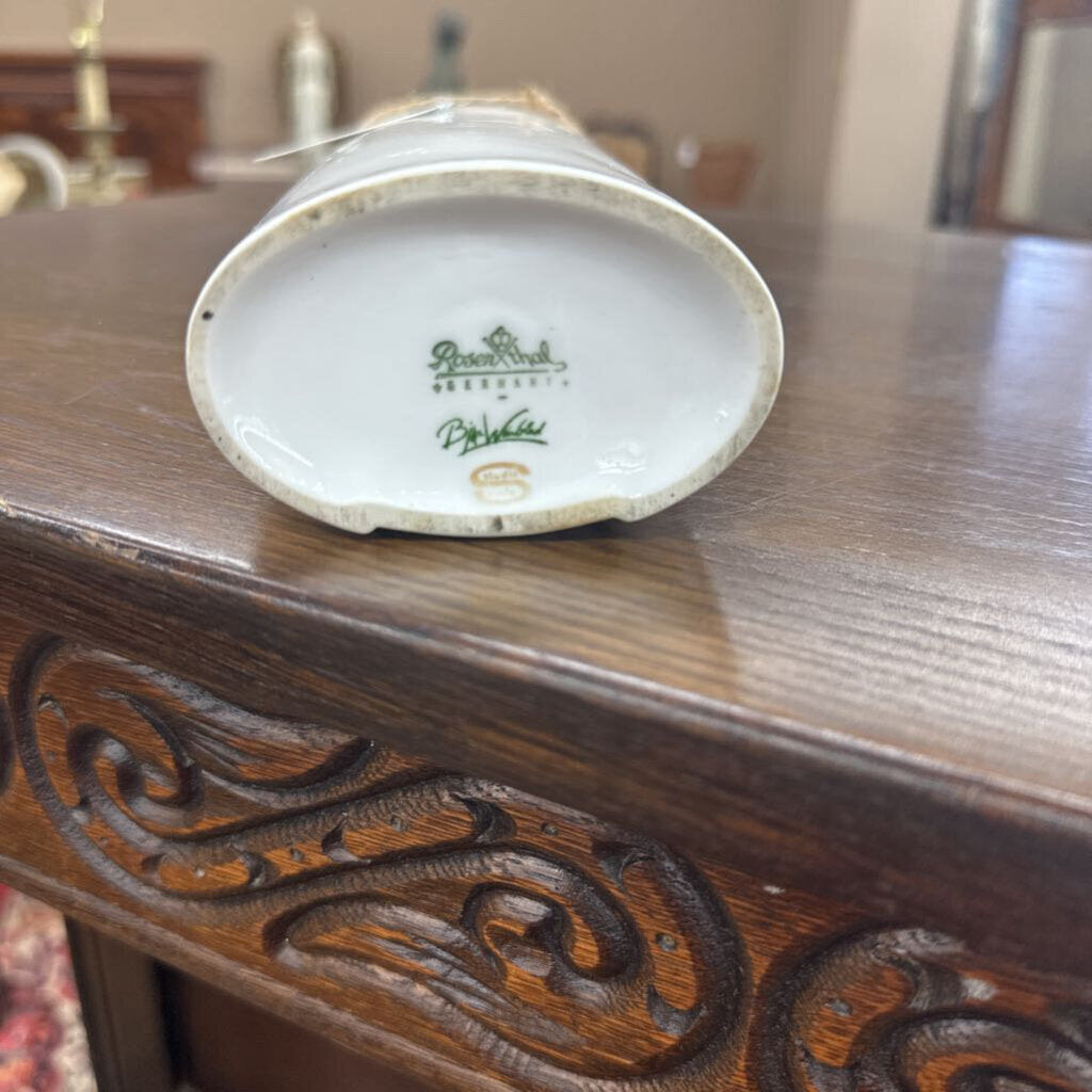 ROSENTHAL PORCELAIN OVAL VASE