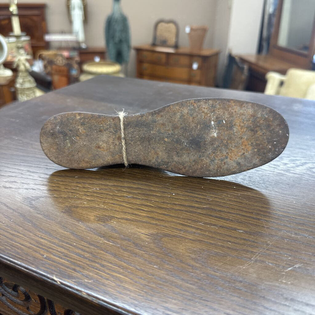 CAST IRON COBBLER'S SHOE LAST/MOLD