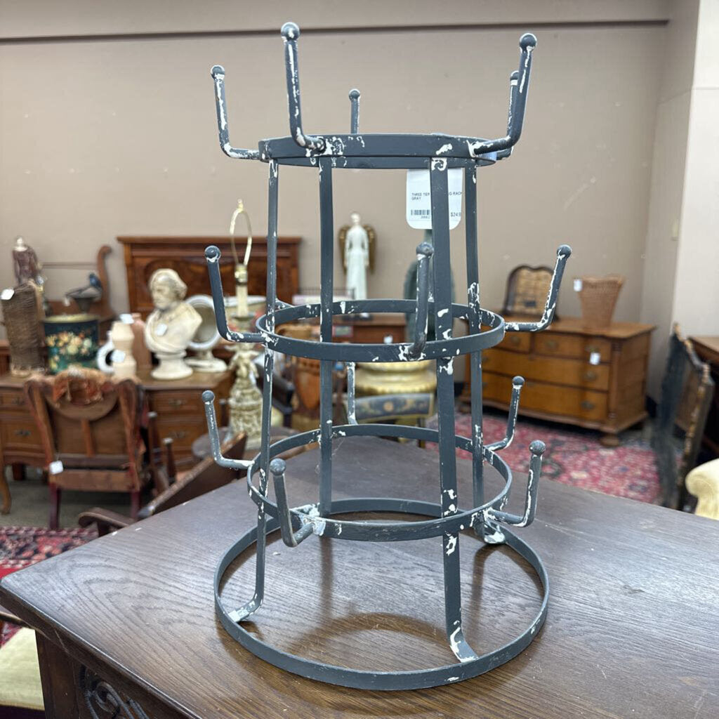 THREE TIER COFFEE MUG RACK