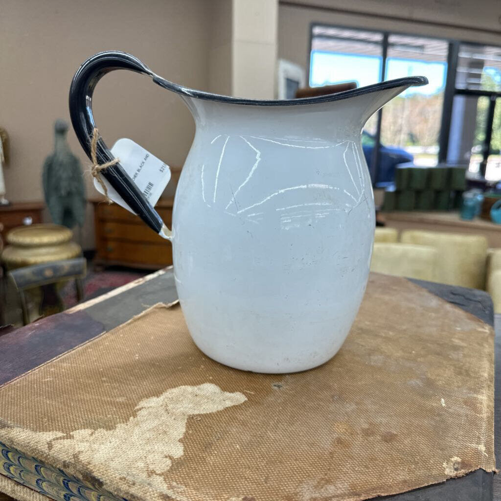 ENAMEL PITCHER