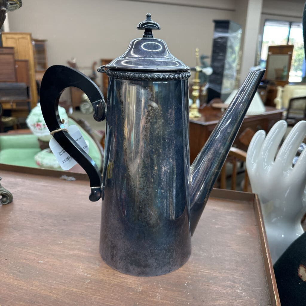 SILVER PLATED COFFEE POT
