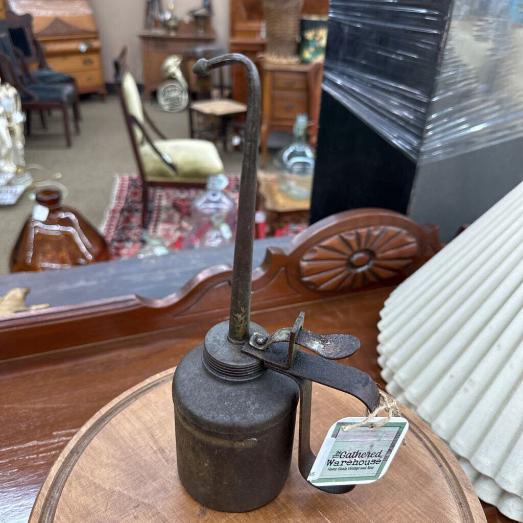 METAL PUMP OIL CAN