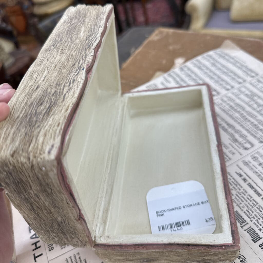 BOOK-SHAPED STORAGE BOX