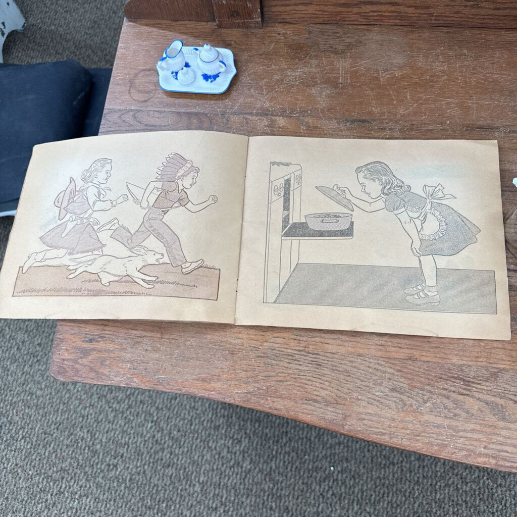 COLOR SURPRISE PAINTING BOOK CIRCA 1950'S