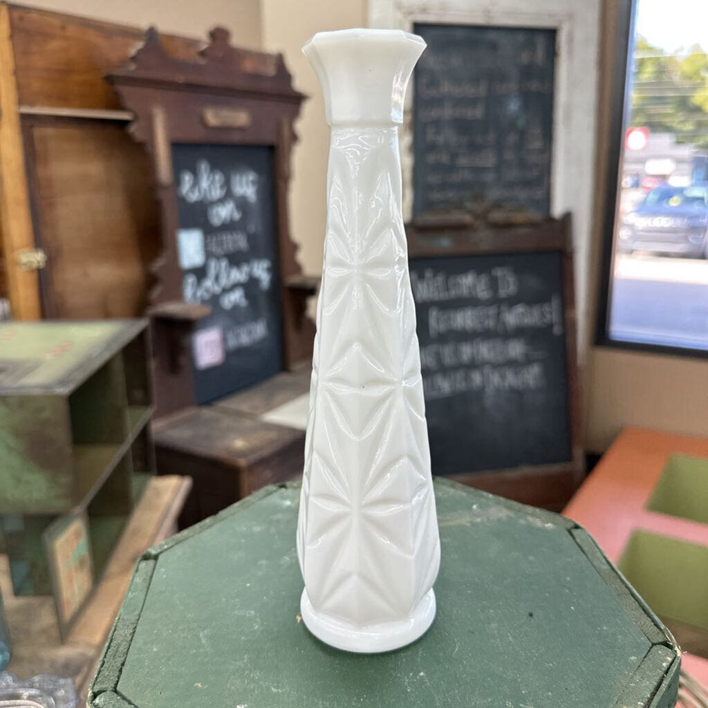 MILK GLASS VASE