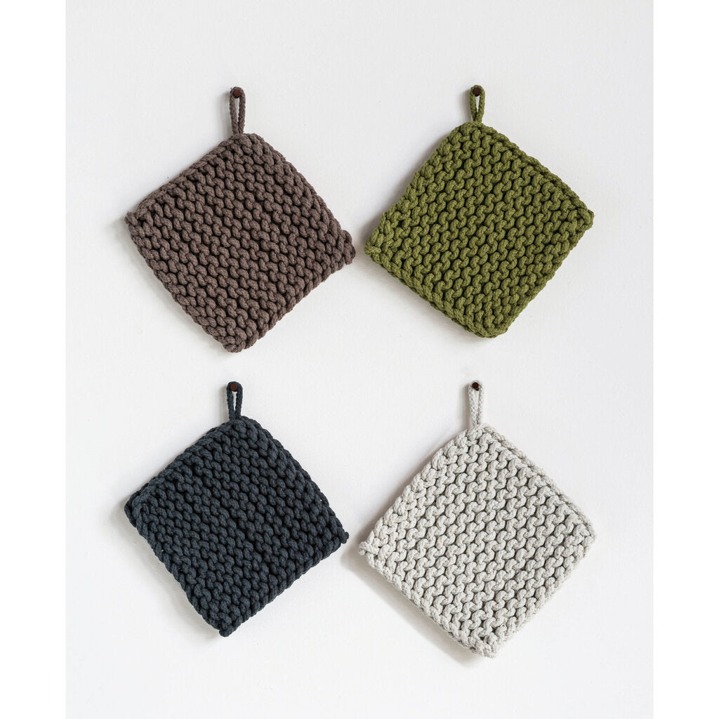 CROCHET POT HOLDER/TRIVET