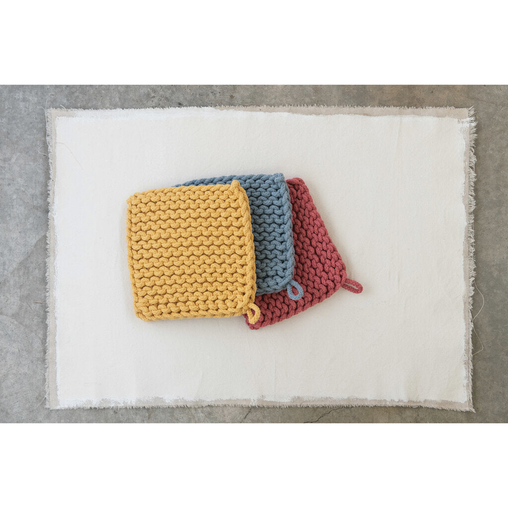 CROCHET POT HOLDER/TRIVET