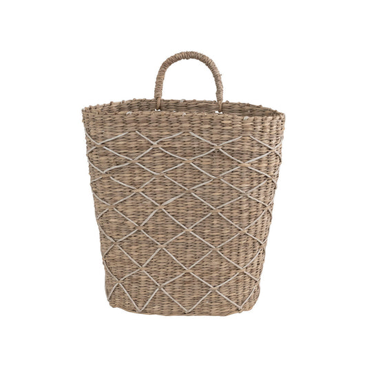 SEAGRASS PAPER HANGING BASKET