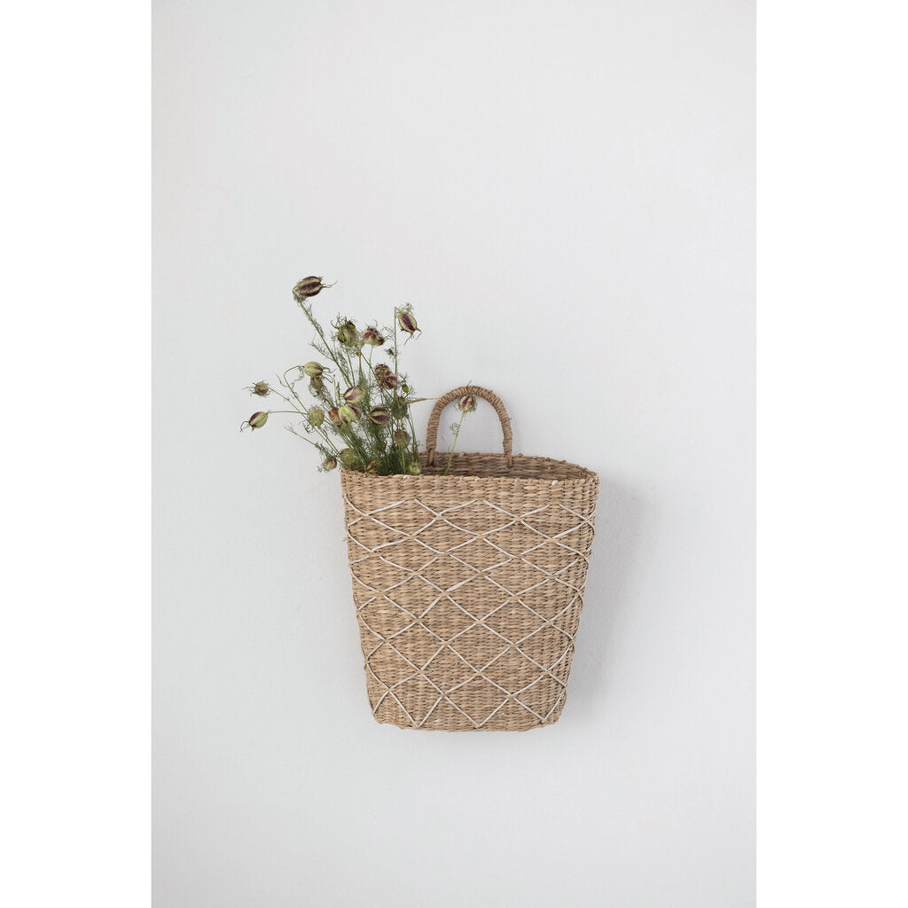 SEAGRASS PAPER HANGING BASKET