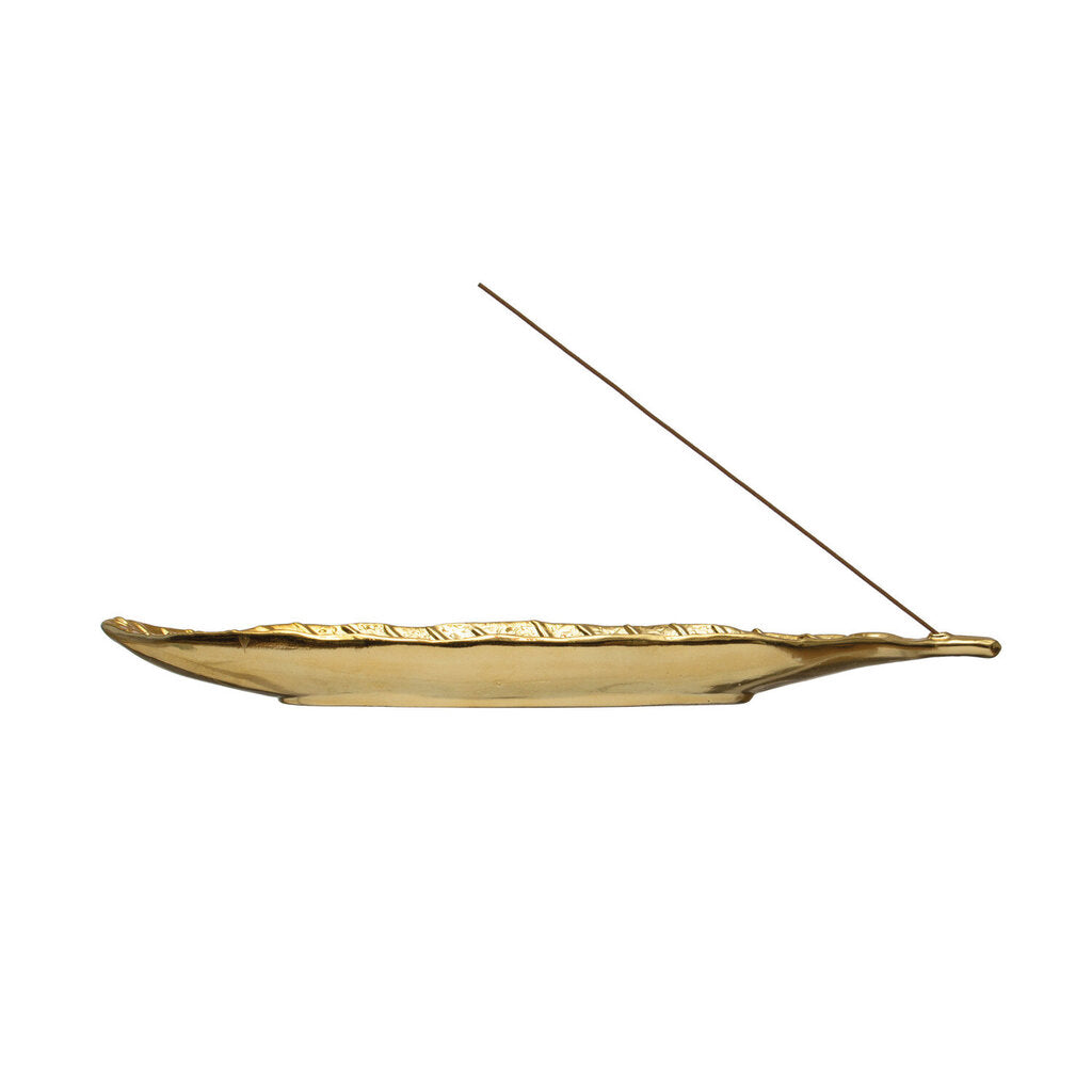 LEAF INCENSE PLATE